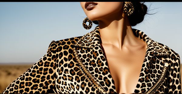 Leopardenmode: elegante mode für einen mutigen look
